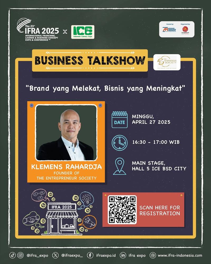 Speaking & community event poster 43